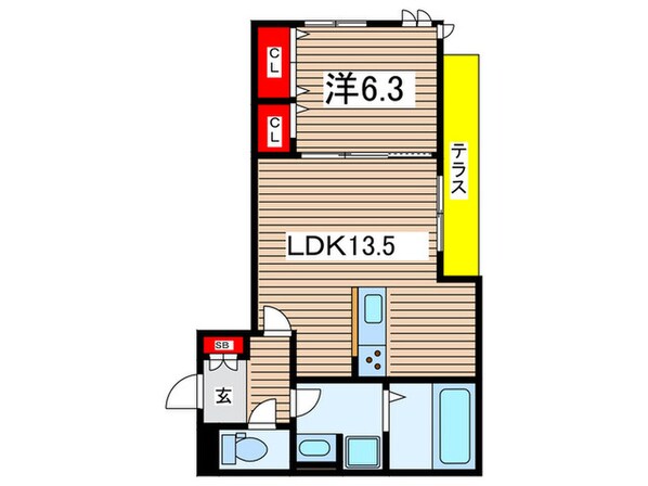 プラザ　エミネンスの物件間取画像